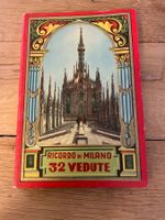 Antikes Buch, Leporello Ricordo Di Milano, Mailand
