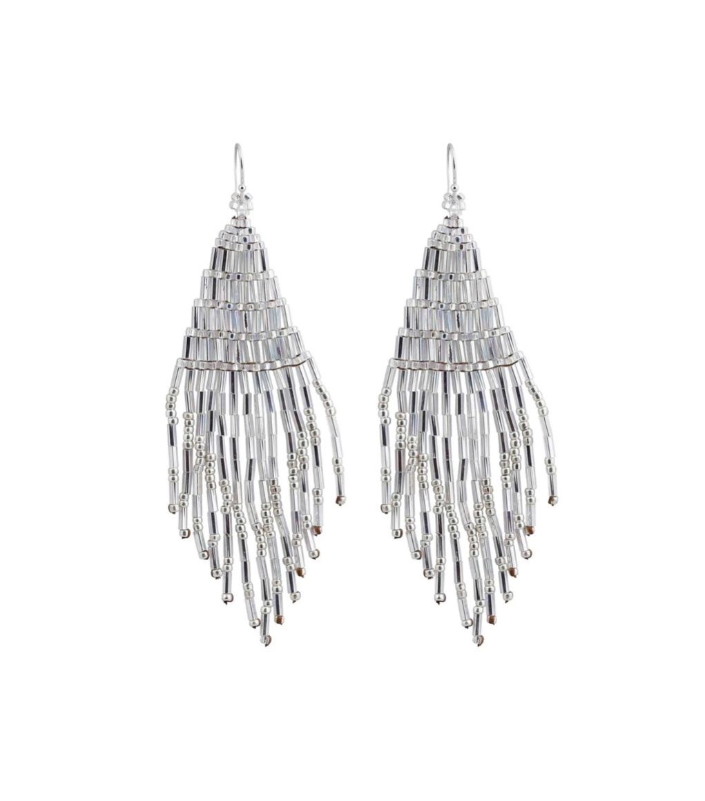 Ohrringe & -stecker: ✨Cajoy Statement Ohrringe - Silber Glasperlen – Neu (gemäss Beschreibung) aus Zürich von RMNA