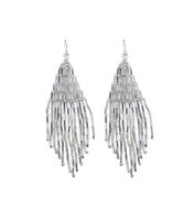 ✨Cajoy Bohemian Ohrhänger - Silber Perlen