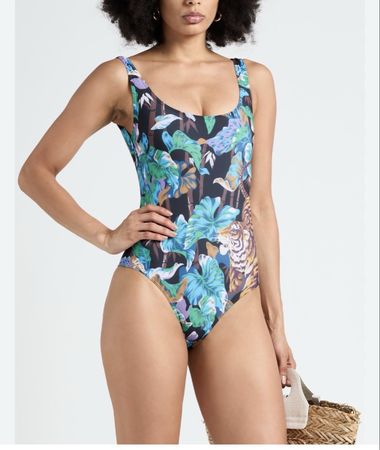Kenzo Tiger print swimsuit size M NEW!!!