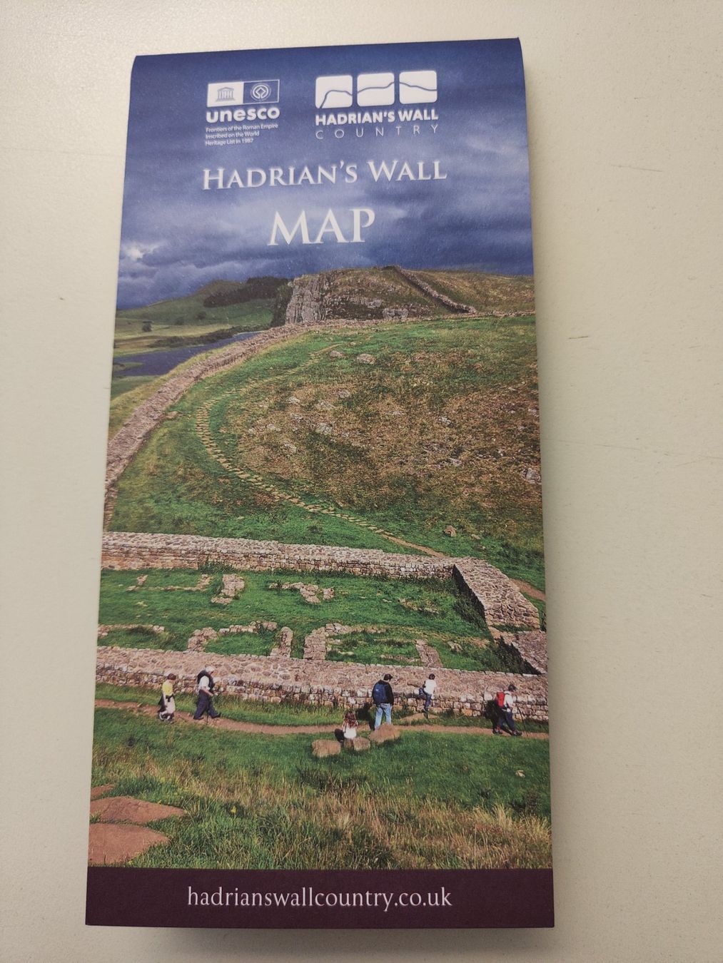 Cartoline: Hadrian's Wall Karte/Map – Usato da Nürensdorf venduto da Wini56