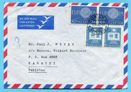 Brief von Zürich nach Krachi 1961