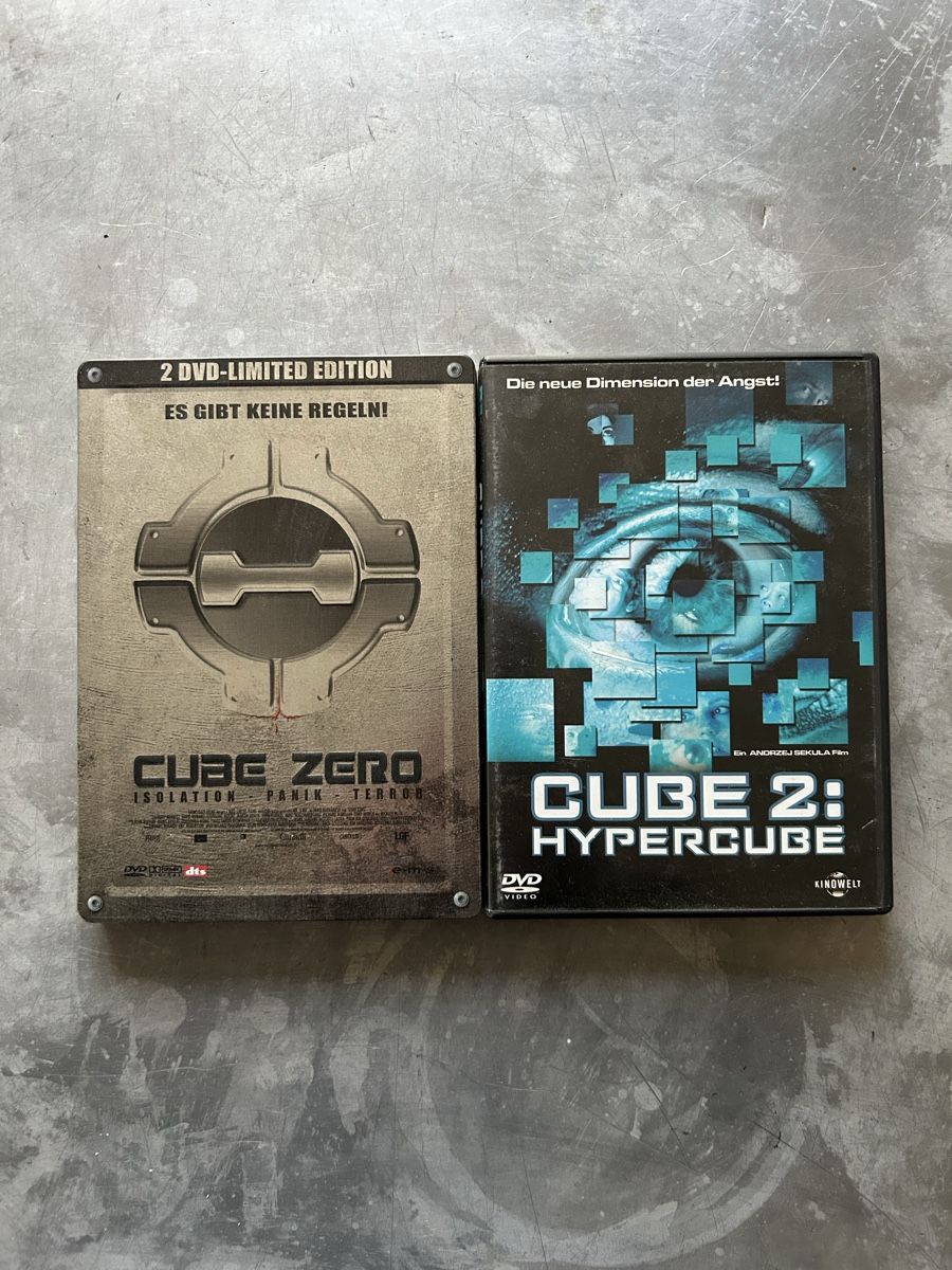 Alle DVDs: Cube Zero 1&2 - DVD Set - Horror, Science Fiction – Gebraucht aus Winterthur von lenolson