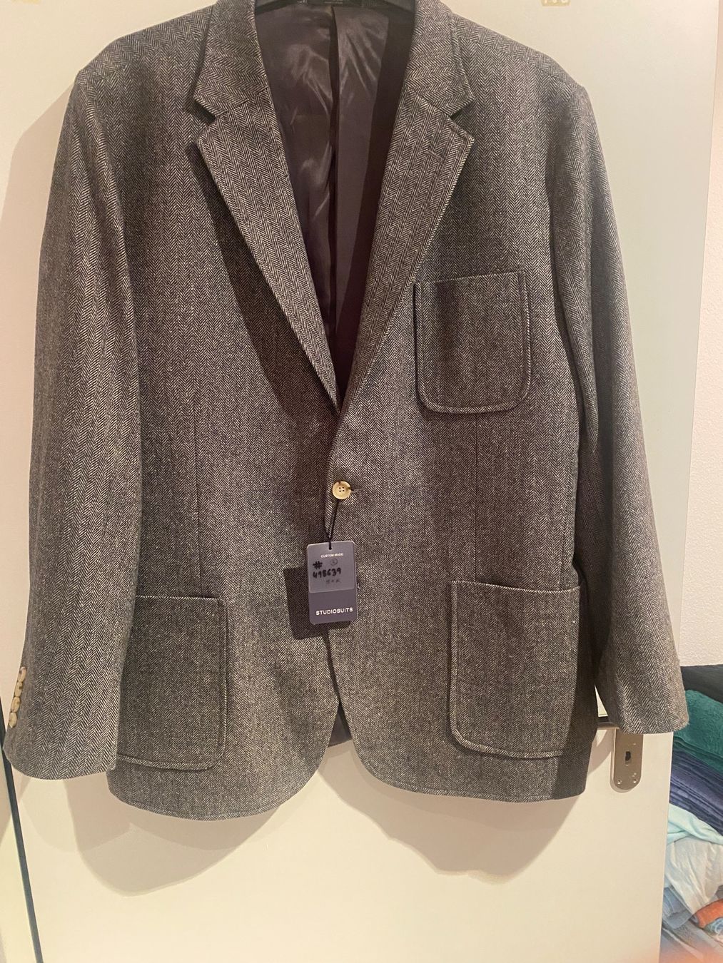 Jacken: Studiosuits Hand Crafted Herrenjacke Grösse 50 R – Neu (gemäss Beschreibung) aus Allenwinden von oba_xb8y 5