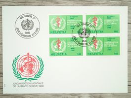 TR07 Enveloppe + Timbre Suisse 1986