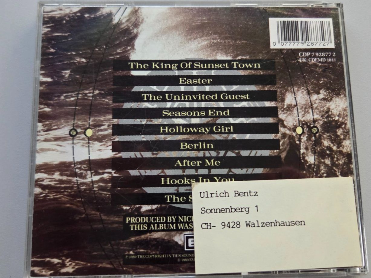 CDs: CD Marillion - Seasons End – D'occasion à Schaffhausen par Kellerrassel 1