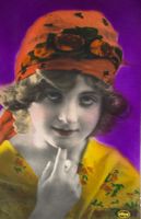 Frau, Mode, Art Déco