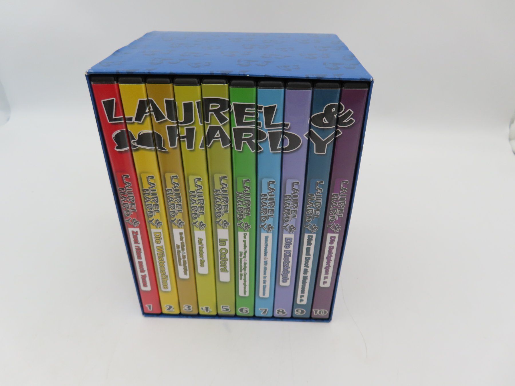 Tutti i DVDs: Laurel & Hardy 1&2 CDs je 10. Set – Usato da Reinach BL venduto da WBZ-Flohmarkt