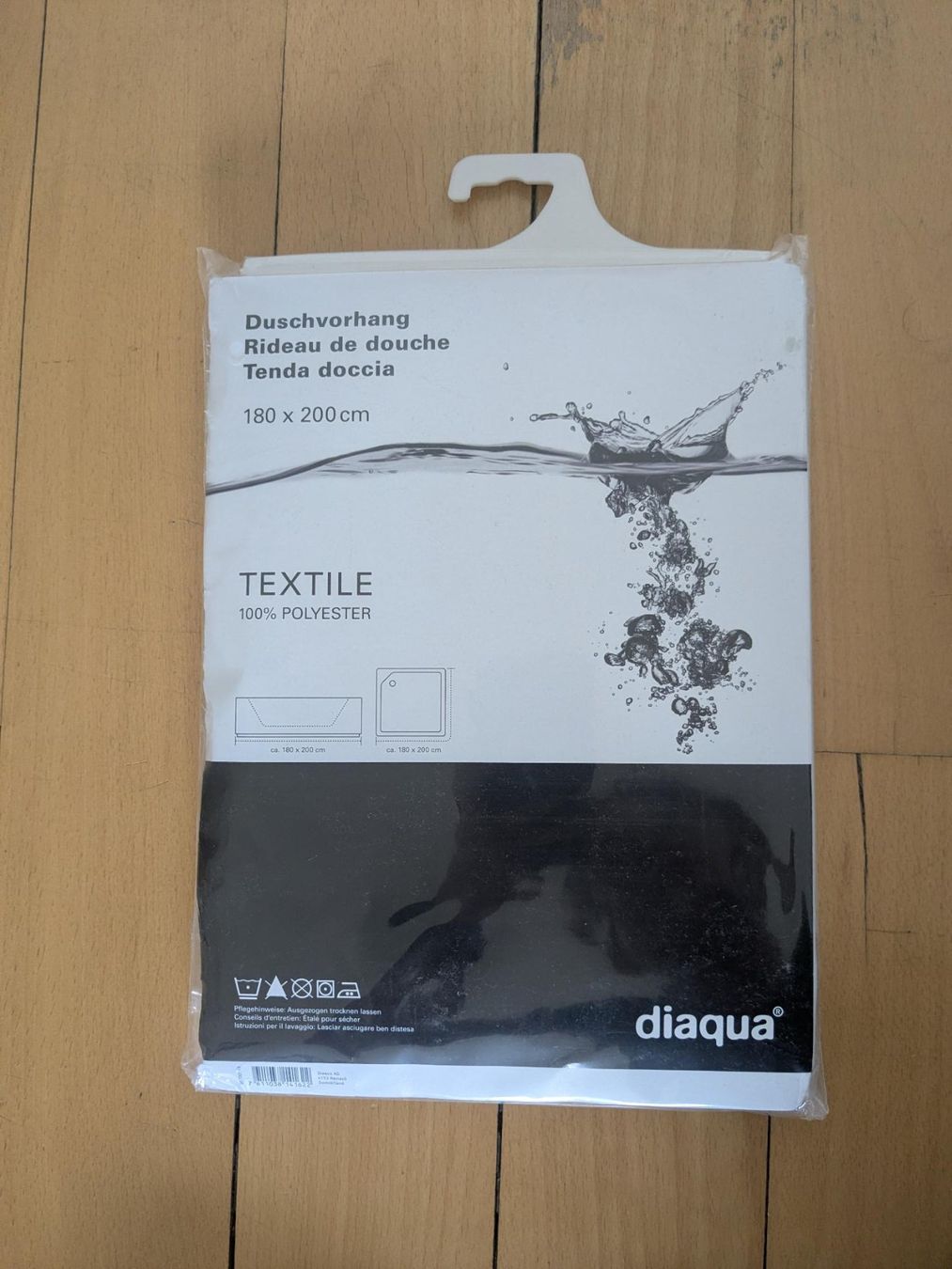Docce: Duschvorhang weiss – Nuovo e nell'imballaggio originale da Zürich venduto da reb_gdl9