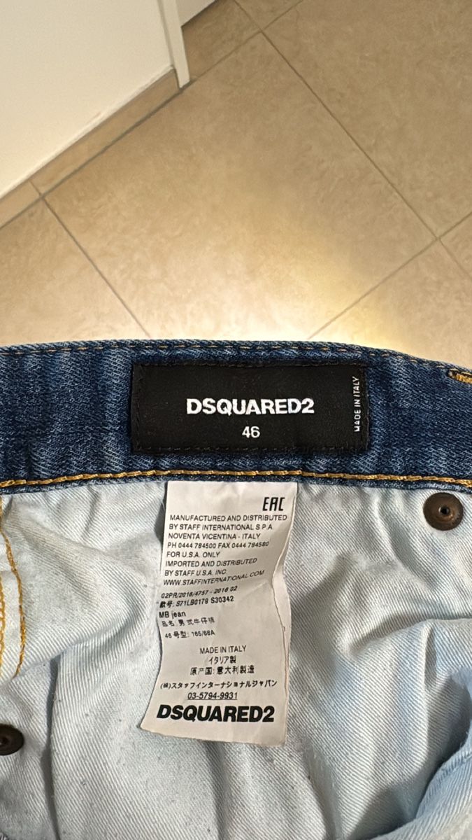 Jeans: DSQUARED2 Jeans – Usato da Dietlikon venduto da nelden 3