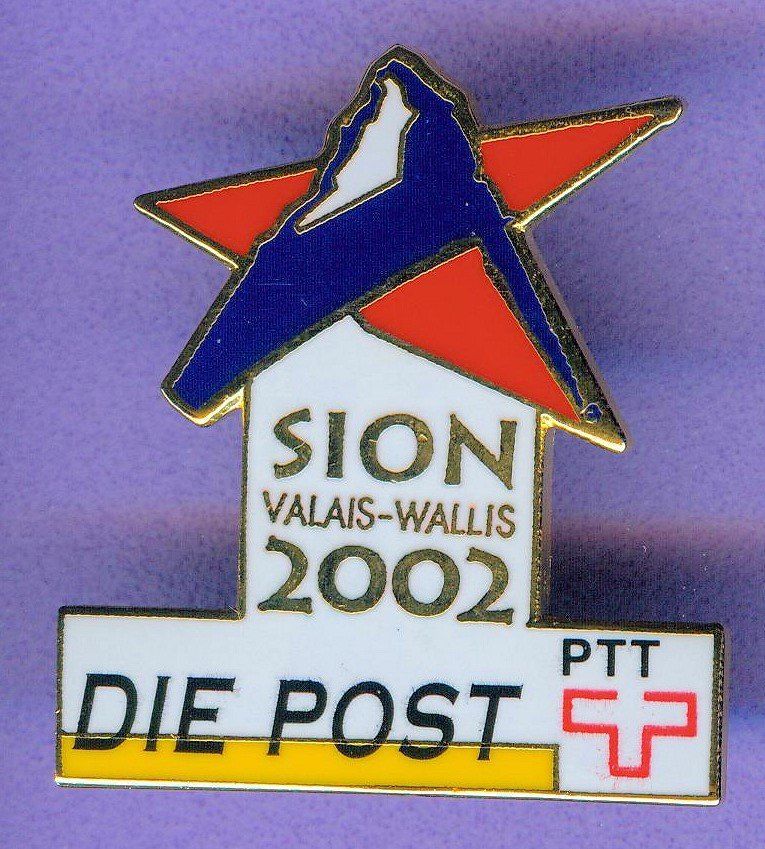 Plaketten & Abzeichen: PTT   SION 2002 – Gebraucht aus Winterthur von Sammleroase