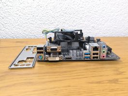 Mainboard mit CPU, ASRoCK H310M-HDV