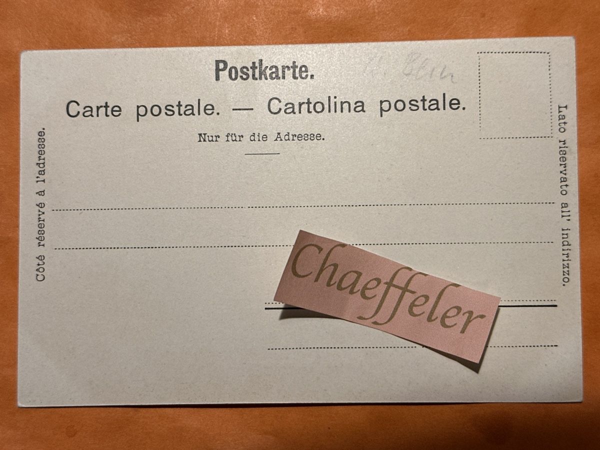 Cartoline postali: Kurhaus Schwefelberg – Usato da Zürich venduto da Chaeffeler 1