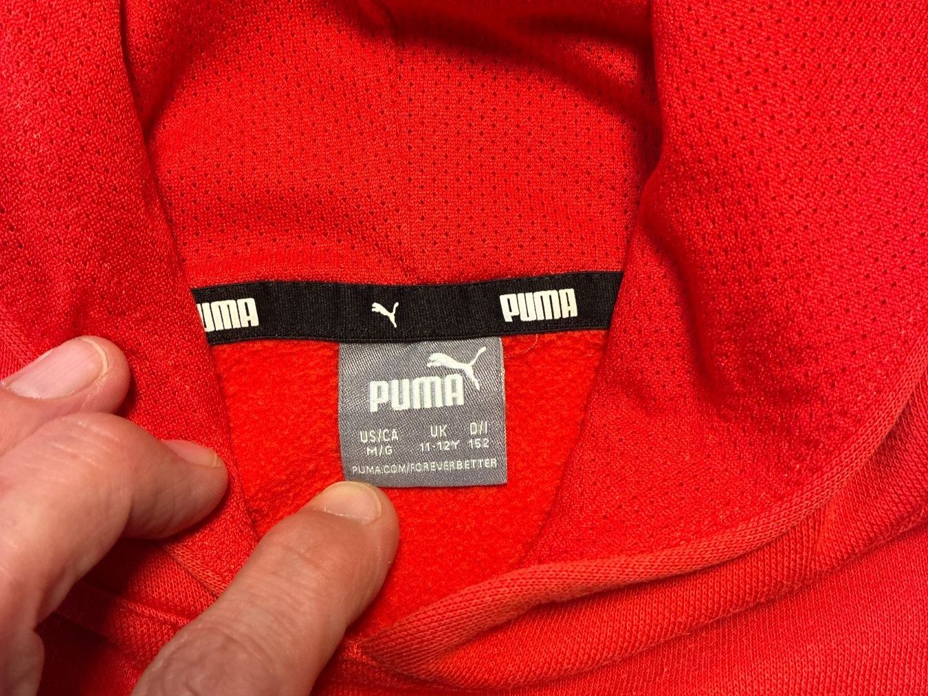 Puma Maglioni & Felpe: Puma Pullover Kapuze rot Grösse 152 guter Zustand – Usato da Guntershausen venduto da Gloominati 1