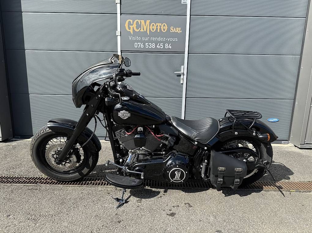 Harley-Davidson Chopper: Harley Davidson FLSS Softail 110 Slim LEASING POSSIBLE – Usato da Echallens venduto da HD90 3