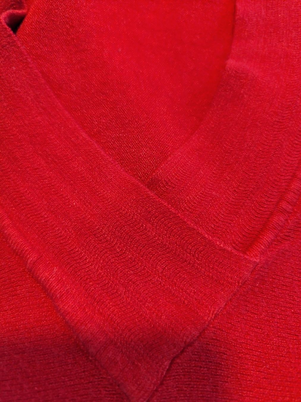 Pullover & Sweatshirts: Version Feminin Strickpullover Rot, mit Fledermaus Ärmeln – Gebraucht aus Mumpf von Roxy_Piercing 1