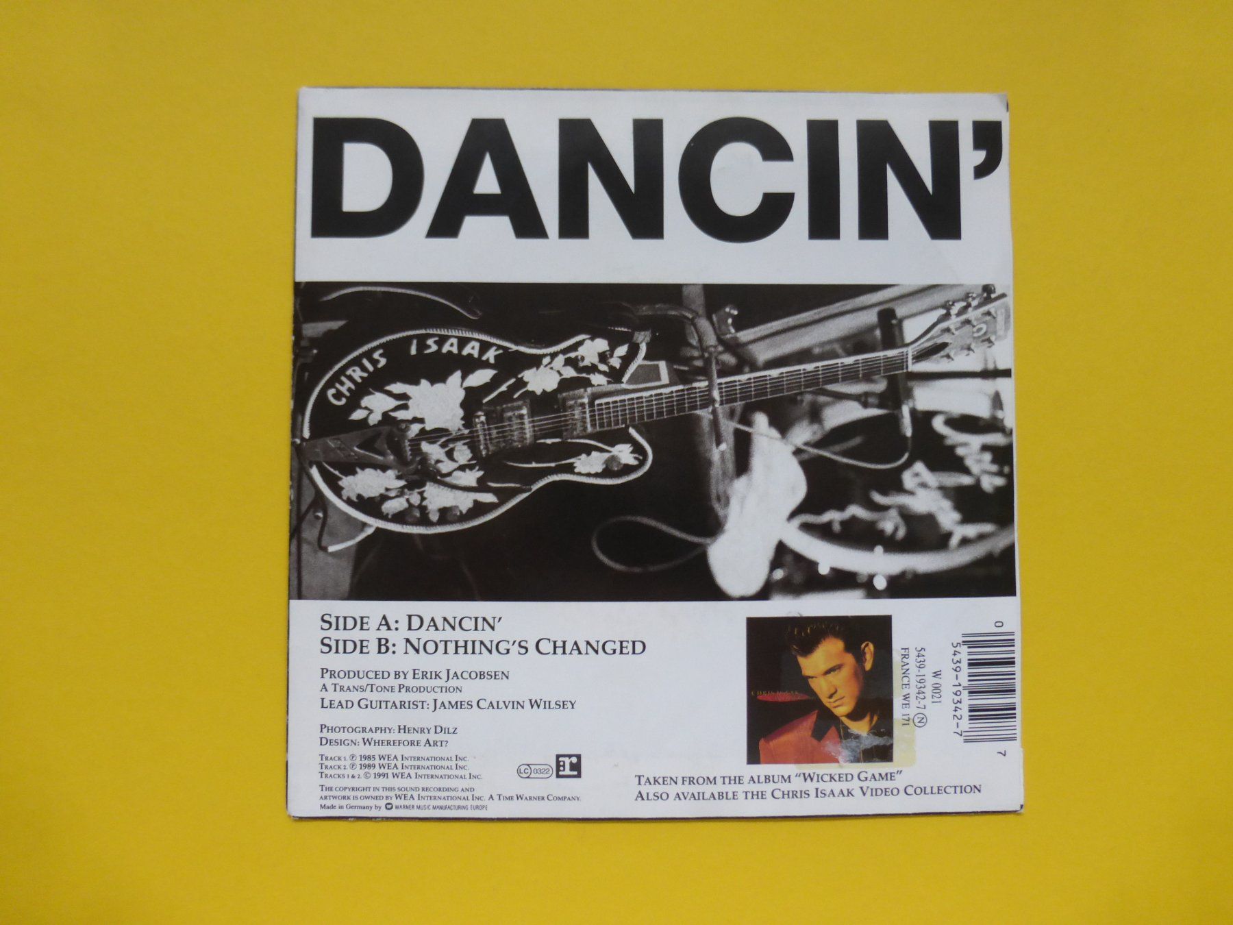 Dischi in vinile: Chris Isaak – Dancin' – Usato da Zürich venduto da Swiss57 1