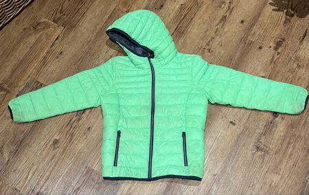 CMP Kinder Steppjacke grün Grösse 140 guter Zustand
