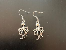 Ohrringe mit Octopus