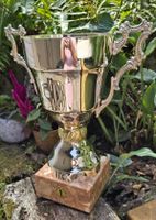 Pokal Silber Plated Marmorsockel Trande Sport 6,500kg.H 45cm