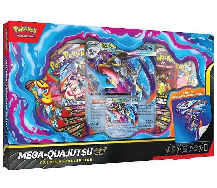 Cartes à collectionner: Pokemon Mega-Quajutsu ex Premium Kollektion – D'occasion à zug par mat_2bzy