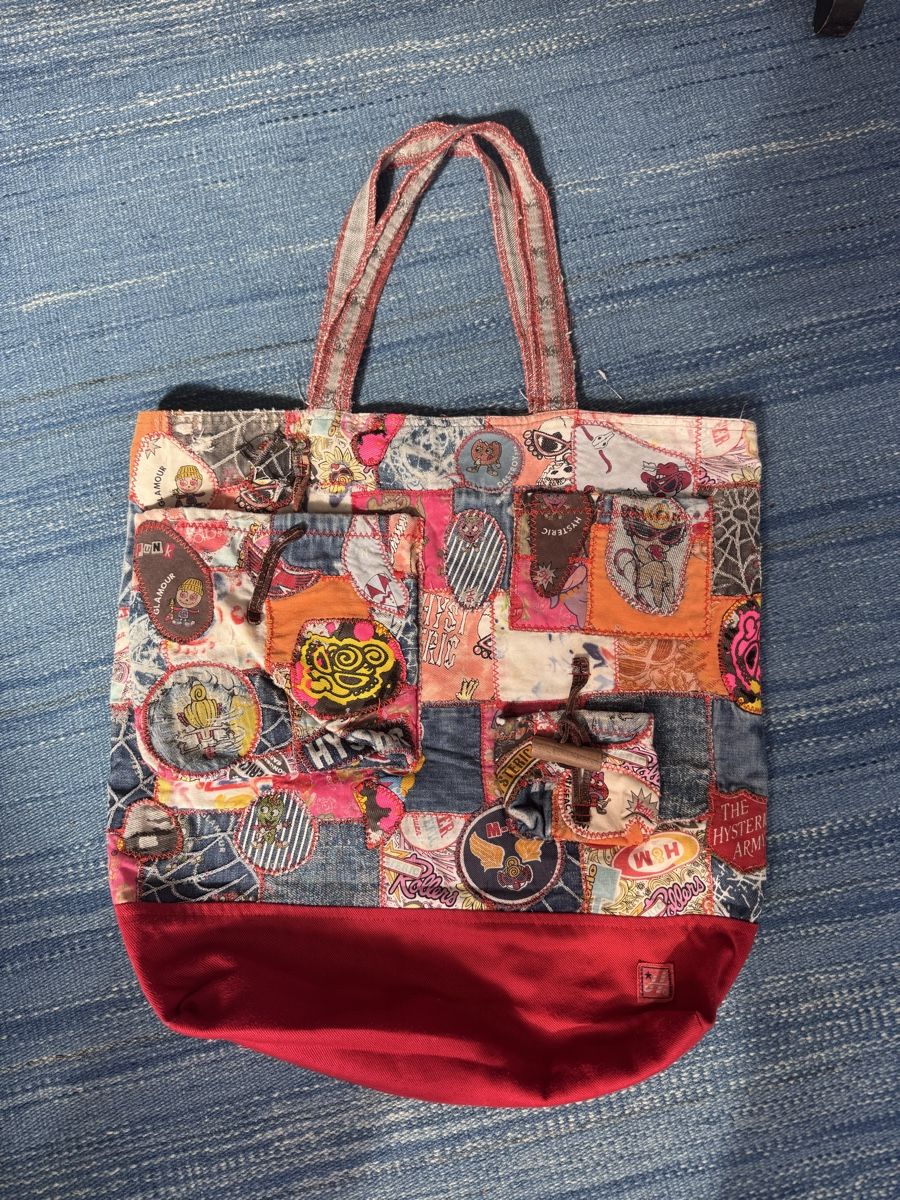 Taschen: Hysteric glamour patchwork totebag – Gebraucht aus Viganello von jel_hd6f