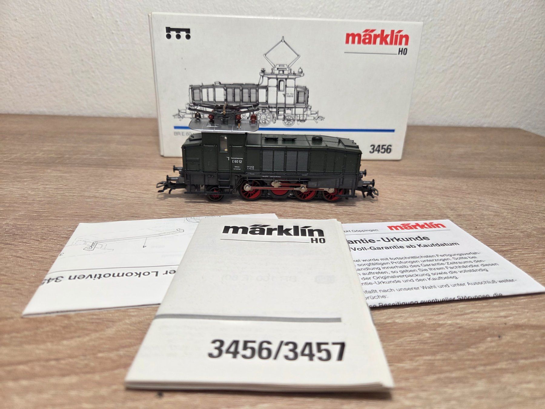 Märklin Trains électriques: Märklin 3456 E-Lok BR E 60 DB Digital H0 – Neuf avec emballage d'origine à St-Aubin-Sauges par Lo_Go 6