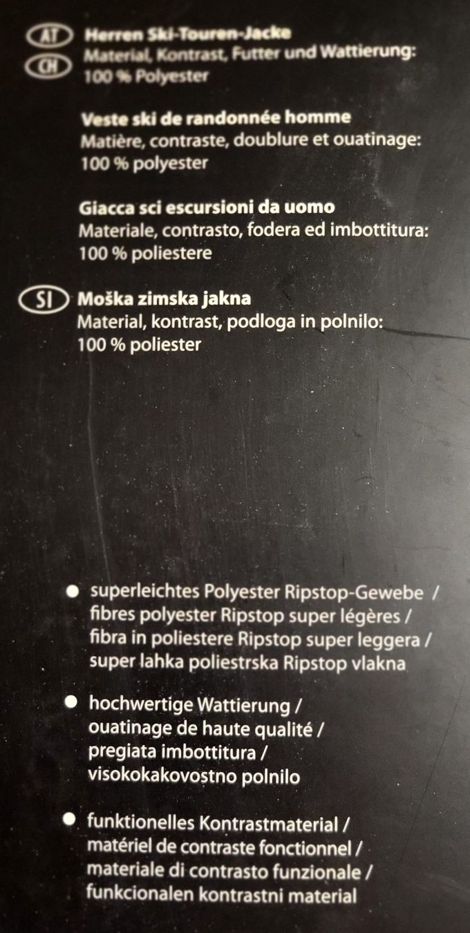Giacche: Skitourenjacke Gr 48 neu – Nuovo e nell'imballaggio originale da Weinfelden venduto da Zebi22 3