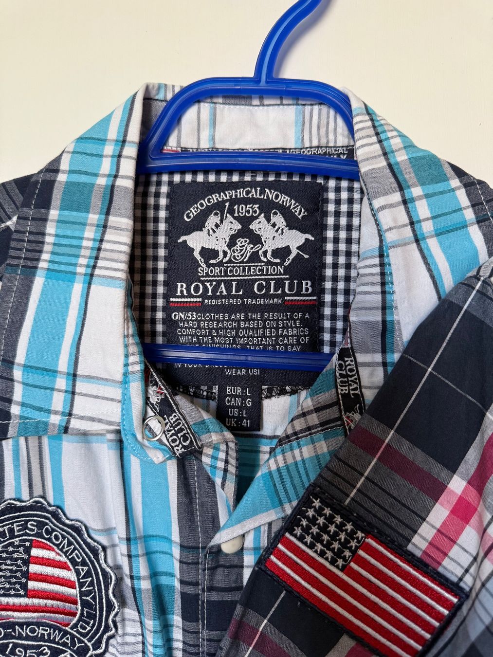 Camicie: Geographical Norway shirt – Usato da Birmensdorf ZH venduto da T_Richard 3