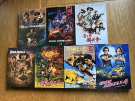 Iron Angels 1-4, Ángel Terminators 1-3 Mediabook Neu, 