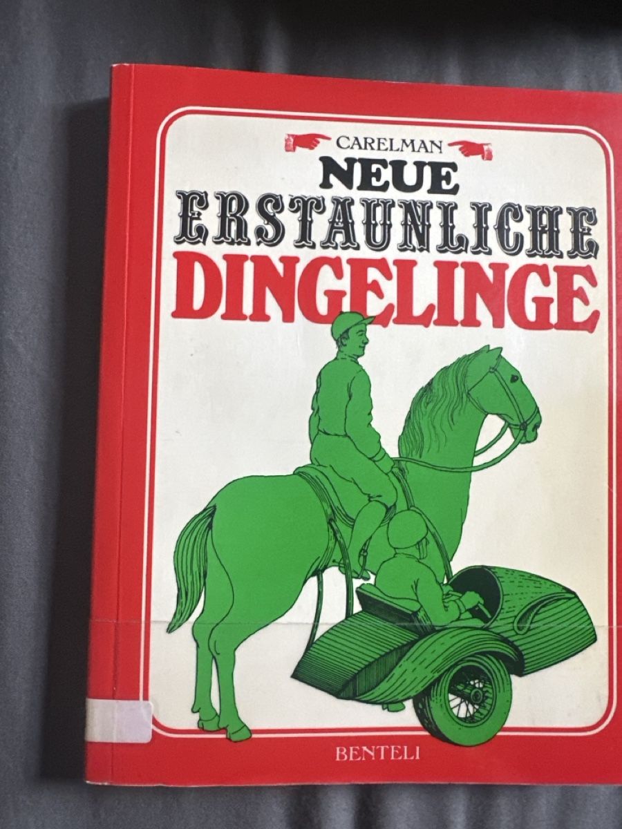 Bücher: Vintage Neue Erstaunliche Dingelinge Buch – Gebraucht aus Bern von Ibizaflow