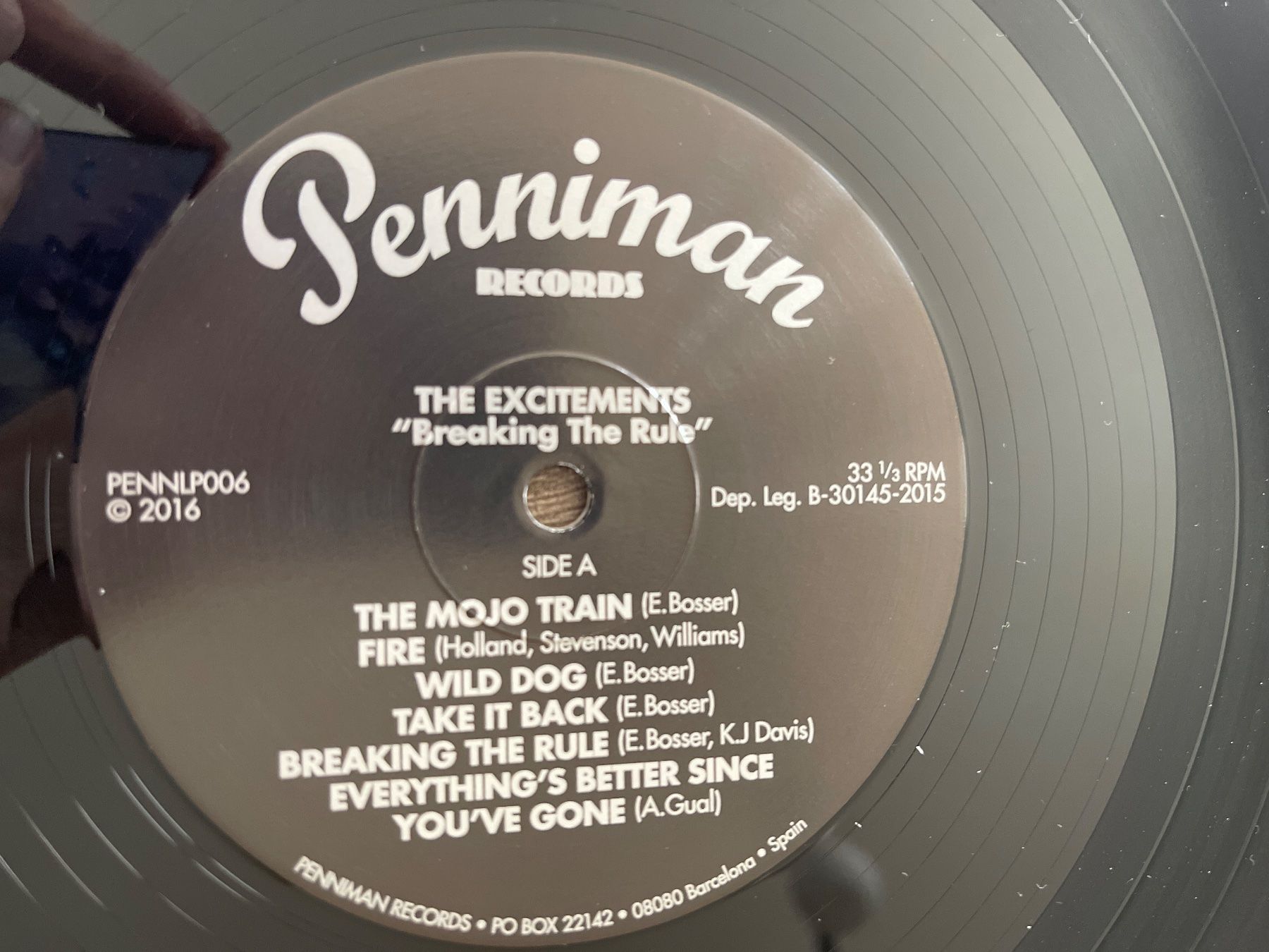 Dischi in vinile: S1187/The Excitements - Breaking The Rule – Usato da Frutigen venduto da Philippe_jsp 2