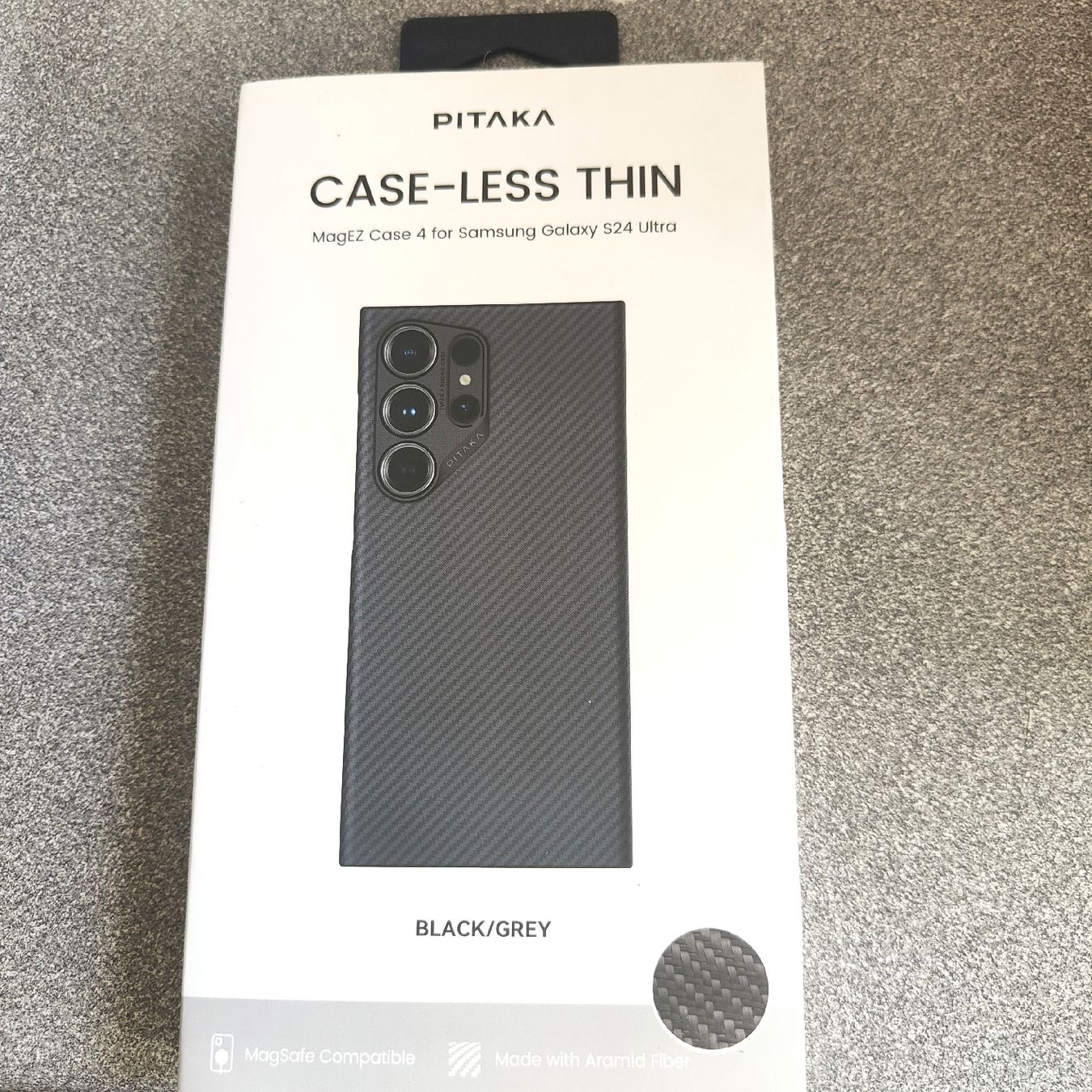 Samsung Covers & Schutzfolien: Pitaka  coque Samsung Galaxy S24 ultra – Neu und originalverpackt aus Biel/Bienne von notfun