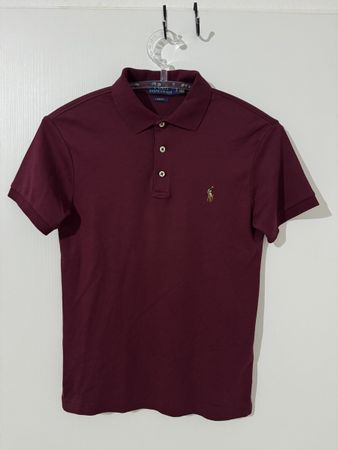 Polo Ralph Lauren poloshirt herren Weinrot Gr. S