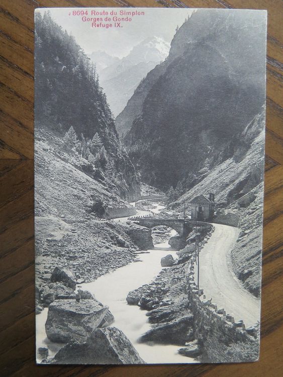 SIMPLON SIMPLONSTRASSE ROUTE DU SIMPLON REFUGE IX Kaufen auf