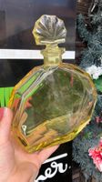 Flacon jaune Art Déco Deko Flasche Parfum