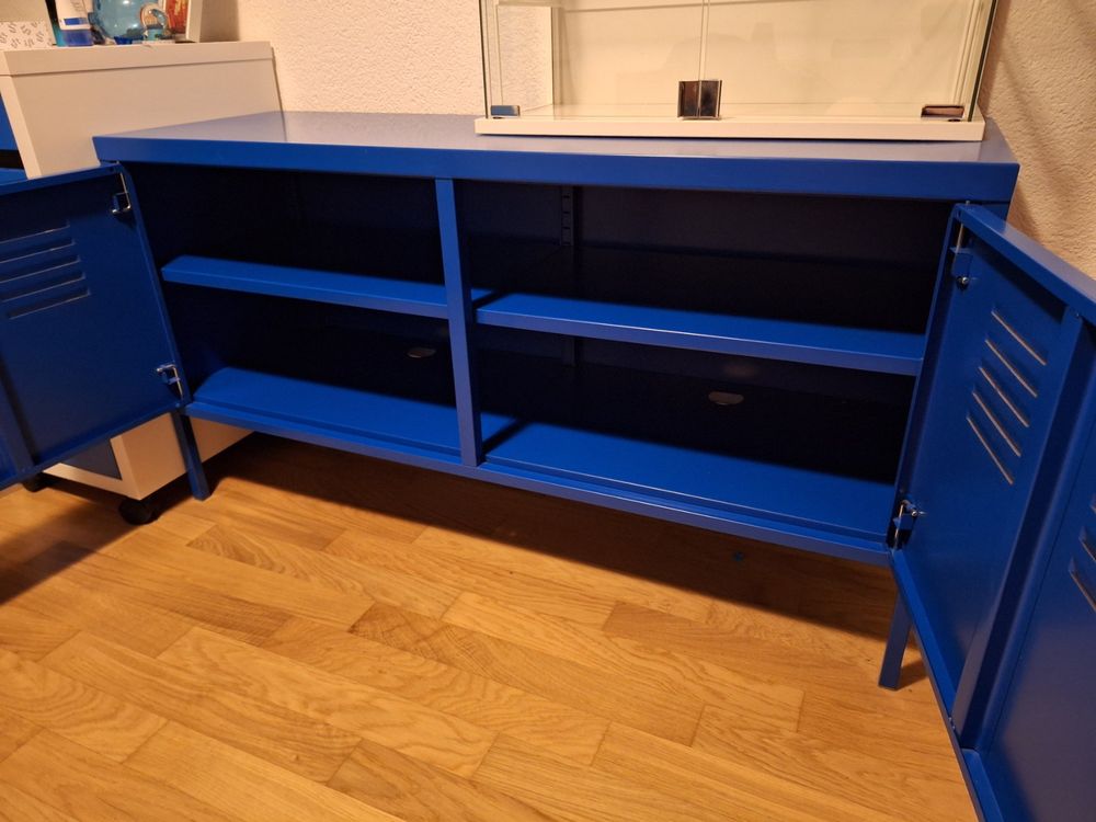 Ikea Metallschrank PS Blau Kaufen auf Ricardo