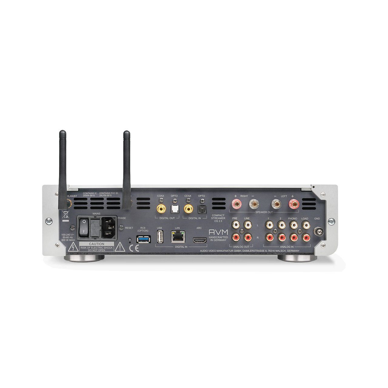 Avm Amplificatori: AVM INSPIRATION CS 2.3 silber High-End – Nuovo e nell'imballaggio originale da Klingnau venduto da AudioVision 1