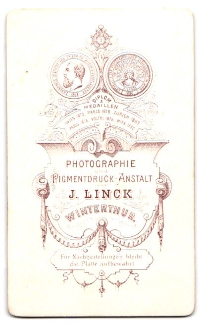 Fotografie & Manifesti: Fotografie J. Linck, Winterthur, Elegant – Usato da Berlin venduto da bartko-reher 1