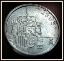 SPANIEN 1 PESETA 1998