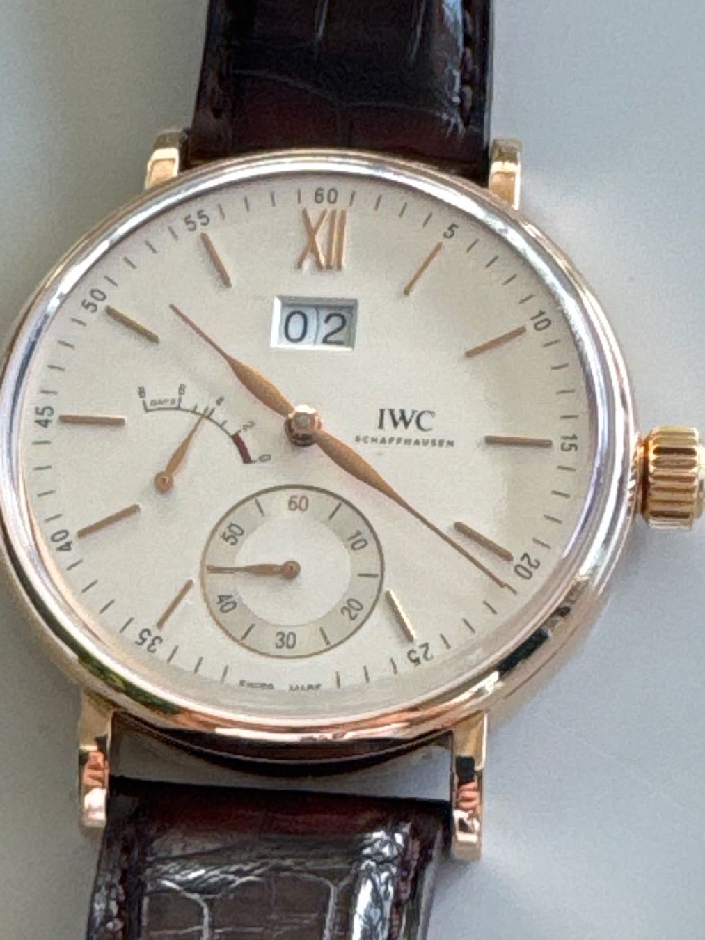 IWC Orologi: IWC Portofino Big date – Usato da Teufen Ar venduto da Exclusive.stuff.CH 1