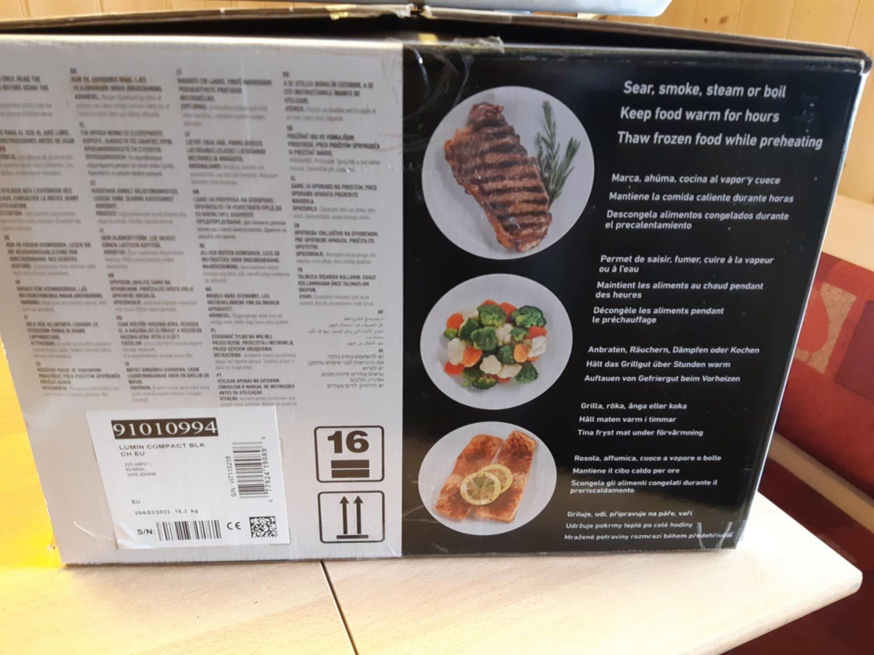 Weber Griglie: Weber Lumin Compact mit Zubehör – Usato da Studen SZ venduto da Kbybrig 7