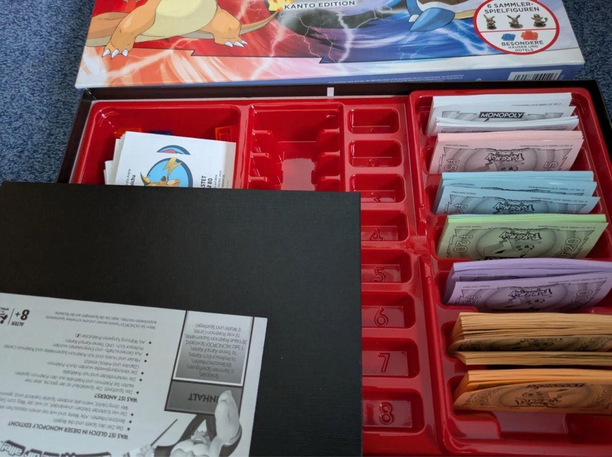 Hasbro Giochi: Pokemon Monopoly Kanto Edition Deutsch – Usato da Brugg AG venduto da jac_qw5s 1