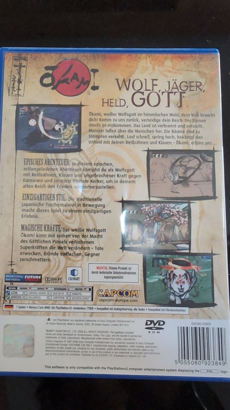 Capcom Jeux: Okami PS2 – D'occasion à Zürich par man_8hdl 1