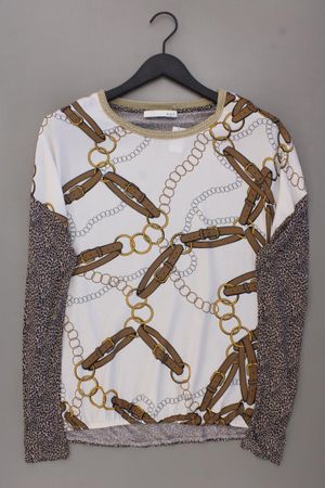 Oui Langarmbluse Gr. 40 neuwertig creme