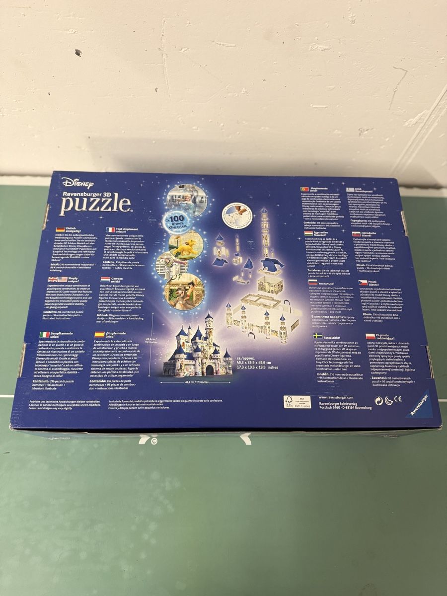 Ravensburger Puzzle: Ravensburger Disney 3D Puzzle – Nuovo (secondo la descrizione) da Erlenbach ZH venduto da DeinHeld 3