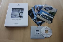 Mercedes-Benz Pressemappe Fotos/CD  Genf CLS/SLK/C   2004
