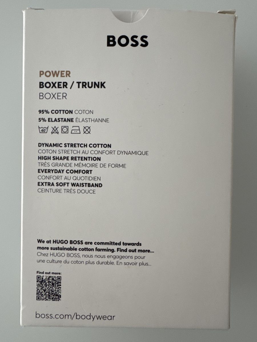 Hugo Boss Biancheria intima: Hugo Boss Boxer  Unterwäsche schwarz – Nuovo e nell'imballaggio originale da Oberglatt ZH venduto da cyringo 1