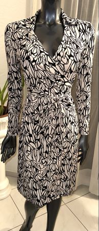DIANE VON FURSTENBERG WICKELKLEID GR. XS (US 4) neuwertig
