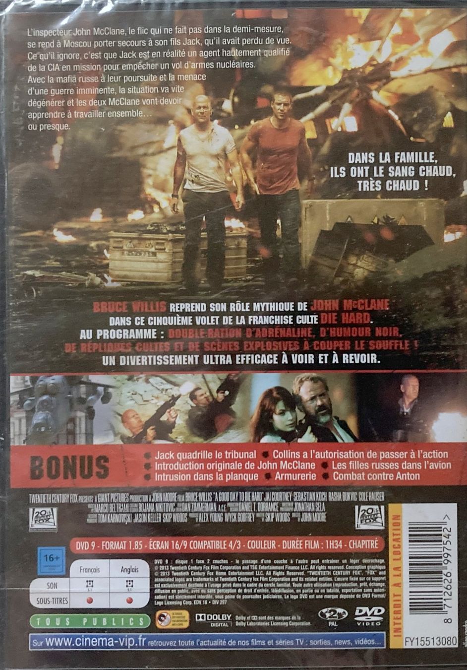 Tutti i DVDs: DIE HARD (1 DVD) – Nuovo e nell'imballaggio originale da Bottens venduto da hotter-than-hell 1